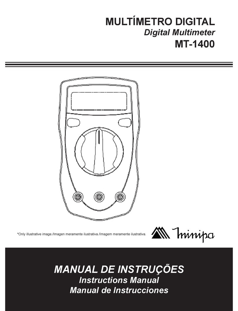Minipa MT-1400 instruction manual