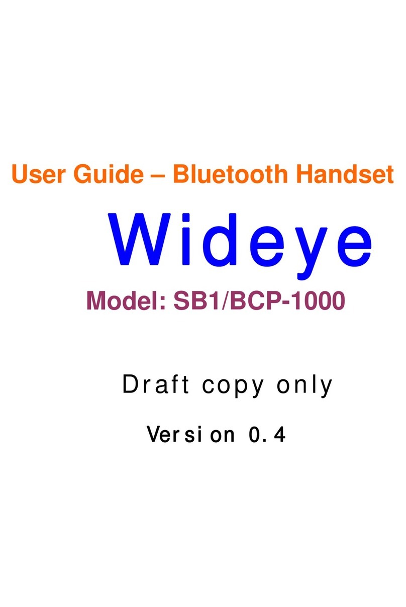 Wideye SB1-1000 User manual