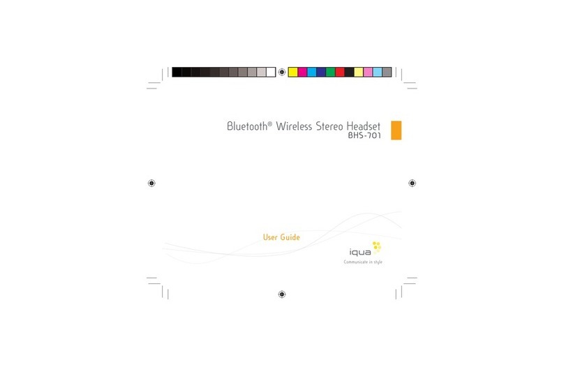 Iqua Freedom BHS-701 User manual