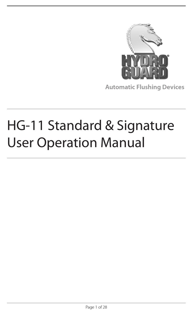 Mueller HYDRO GUARD HG-11 Standard User's operation manual