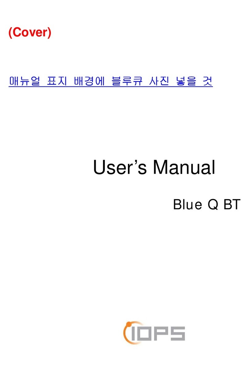 IOPS Blue Q BT user manual
