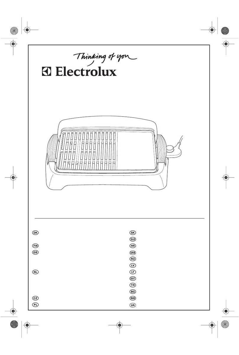 Electrolux ETG240 User manual