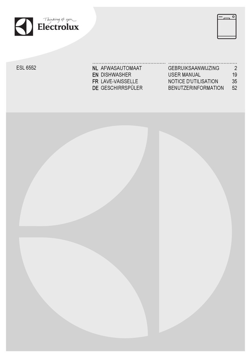 Electrolux ESL 6552 user manual