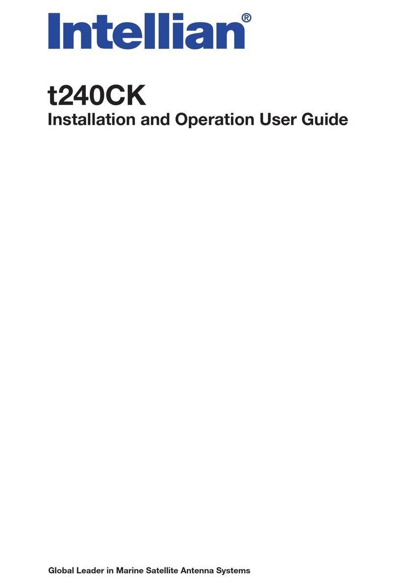 Intellian T240CK User manual Intellian T240CK User manual
