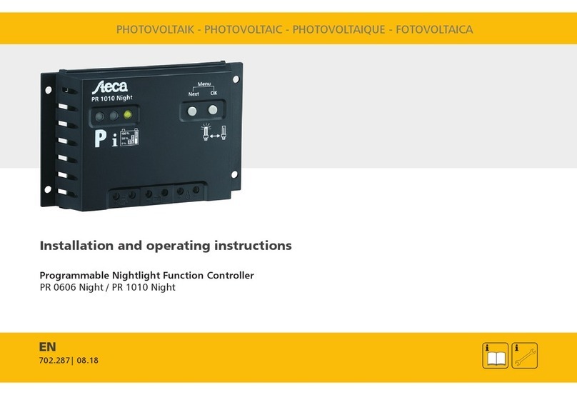 Aeca PR 0606 Night Installation and operating instructions