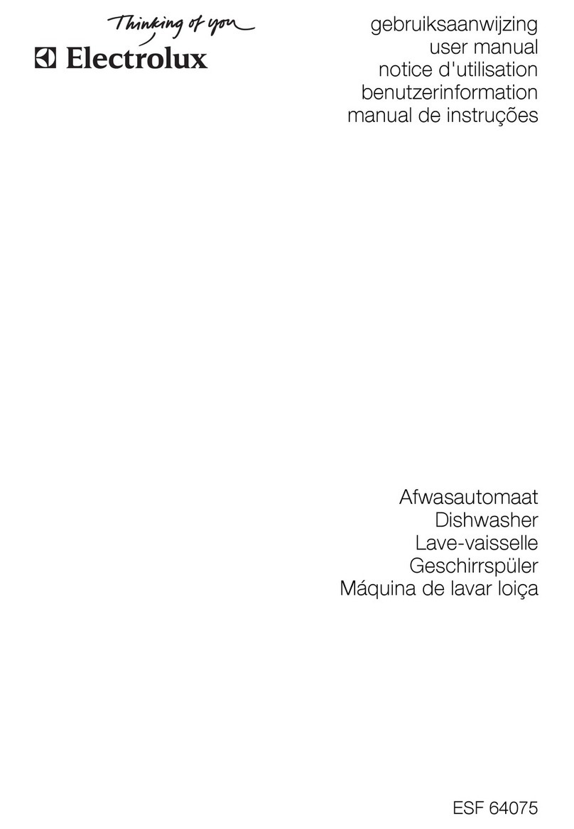 Electrolux ESF 64075 user manual