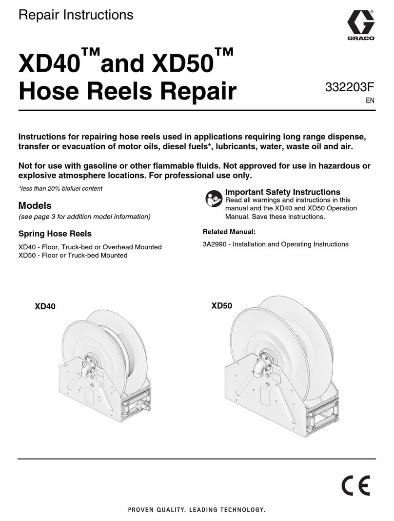 Graco XD40 Repair instructions