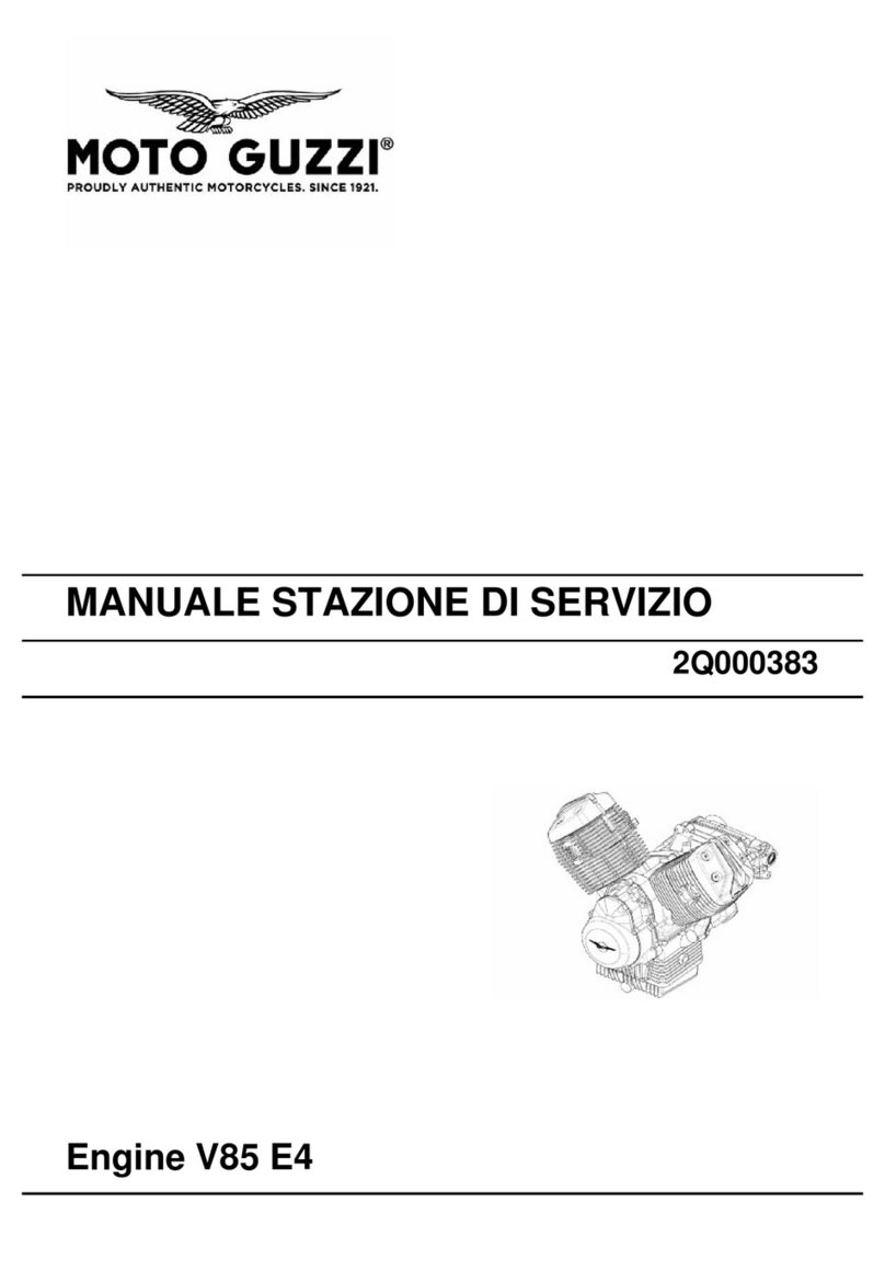 MOTO GUZZI V85 E4 User manual
