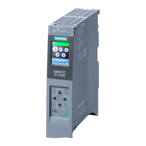 Siemens Simatic S7-1500 User manual Siemens Simatic S7-1500 User manual