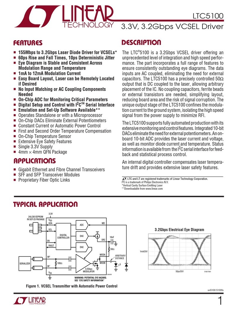 Linear Technology LTC5100 User manual