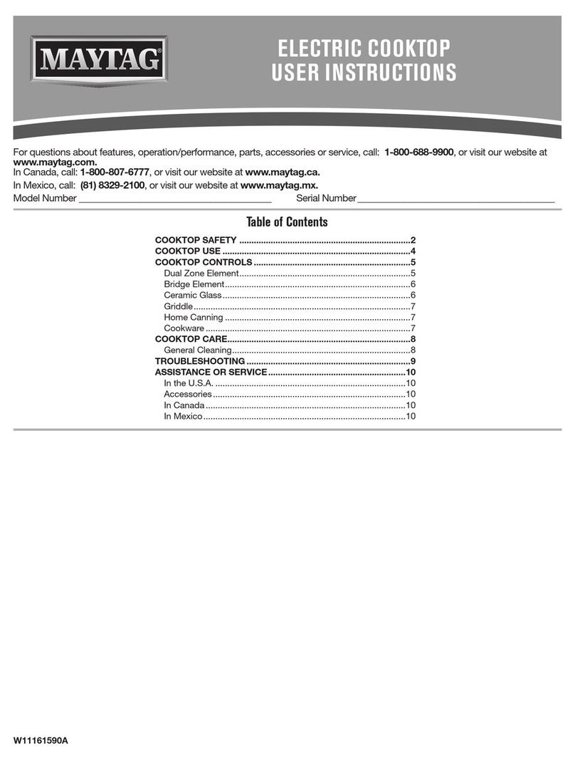 Maytag MEC8830HS User manual