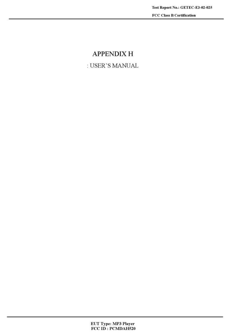 UltraFM DAH-520 user manual