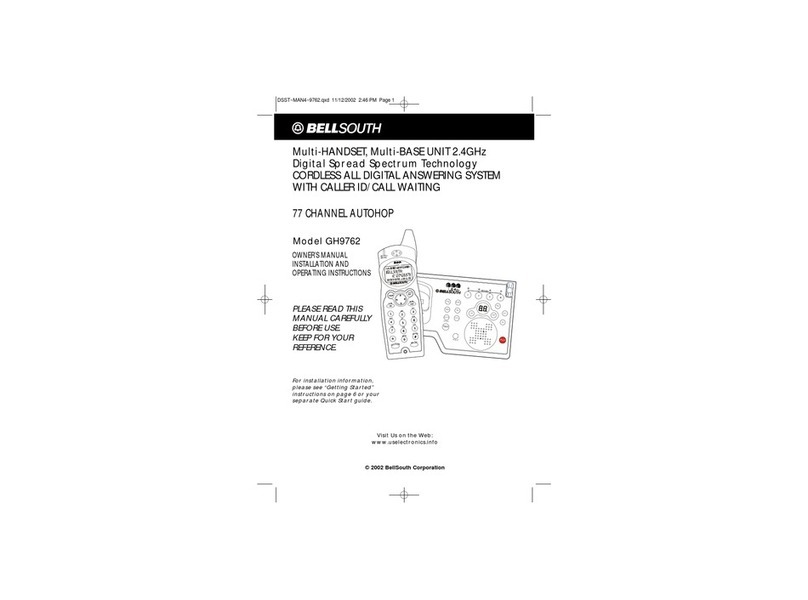BellSouth GH9762 owner's manual