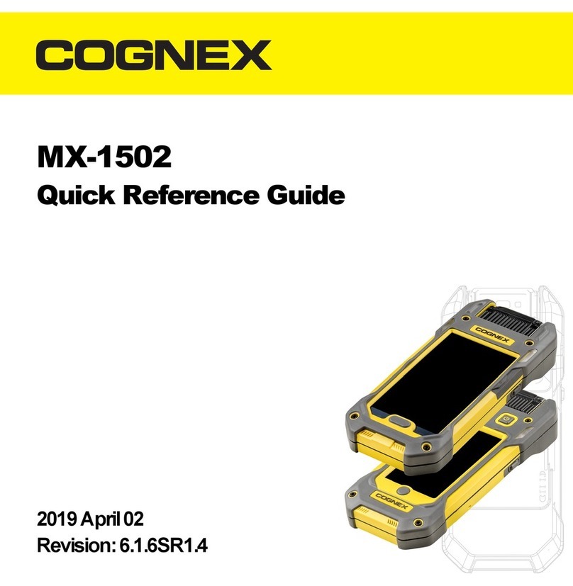 Cognex MX-1502 Quick reference guide