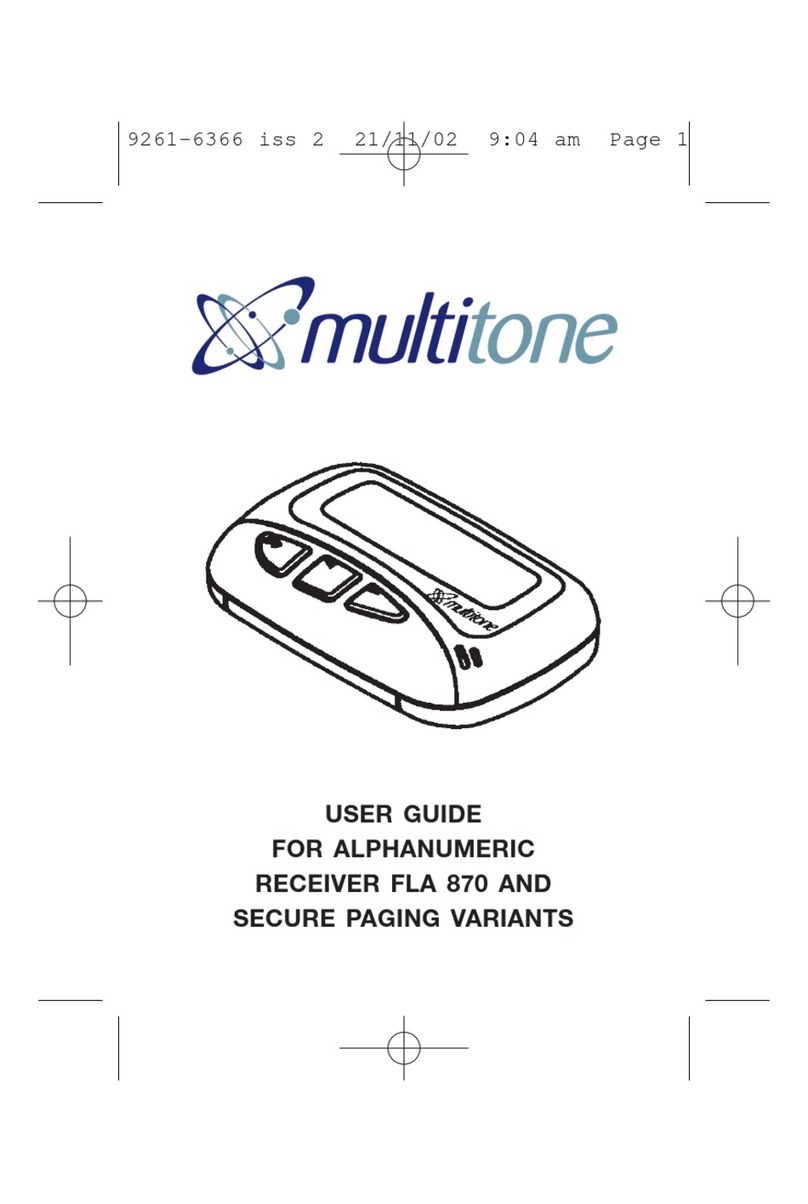 Multitone FLA870 user guide
