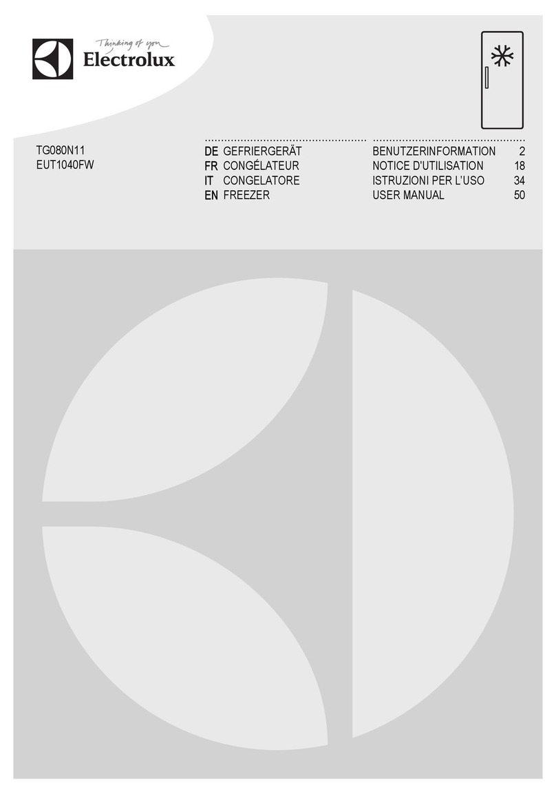 Electrolux EUT1040FW User manual
