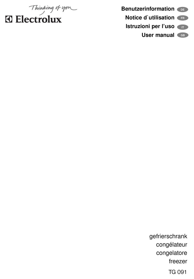 Electrolux TG 091 user manual