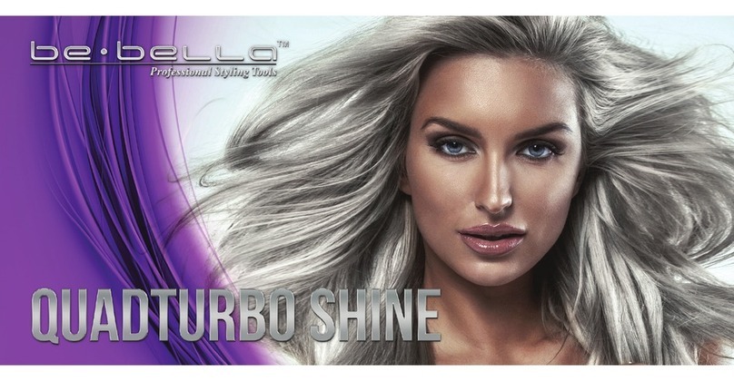 Be-Bella Quadturbo Shine manual