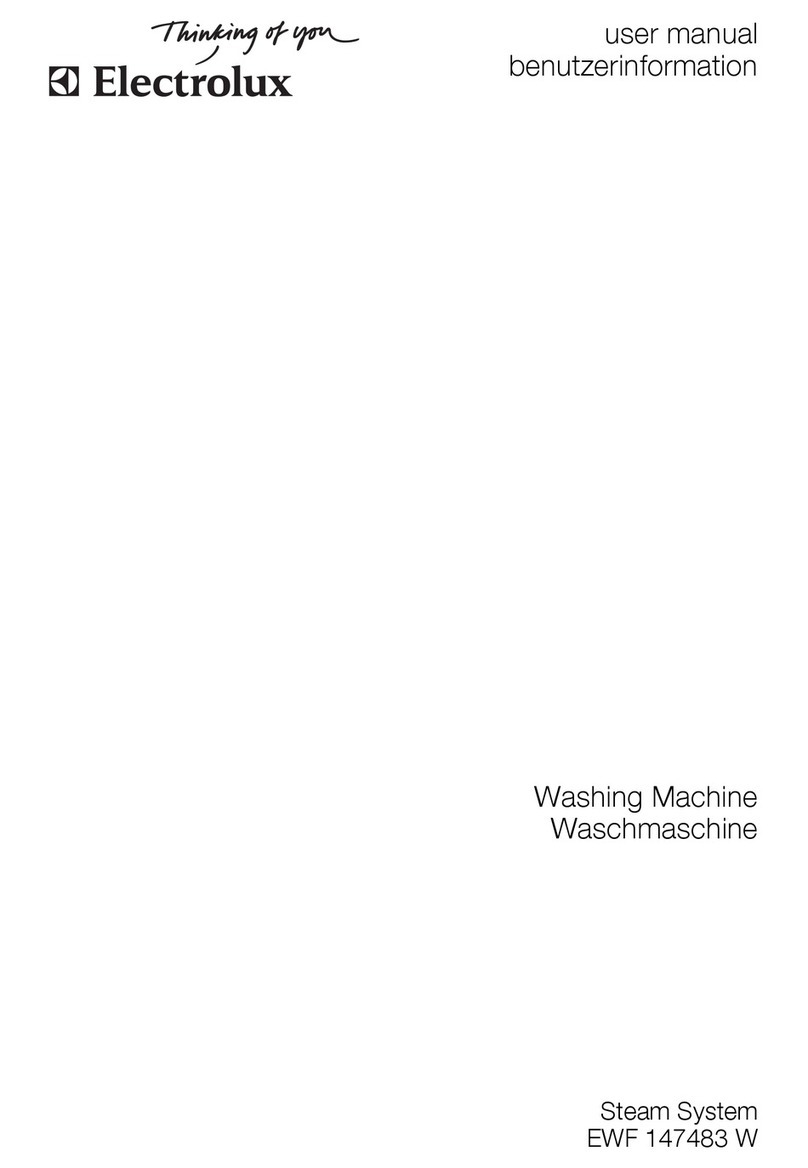 Electrolux EWF 147483 W user manual