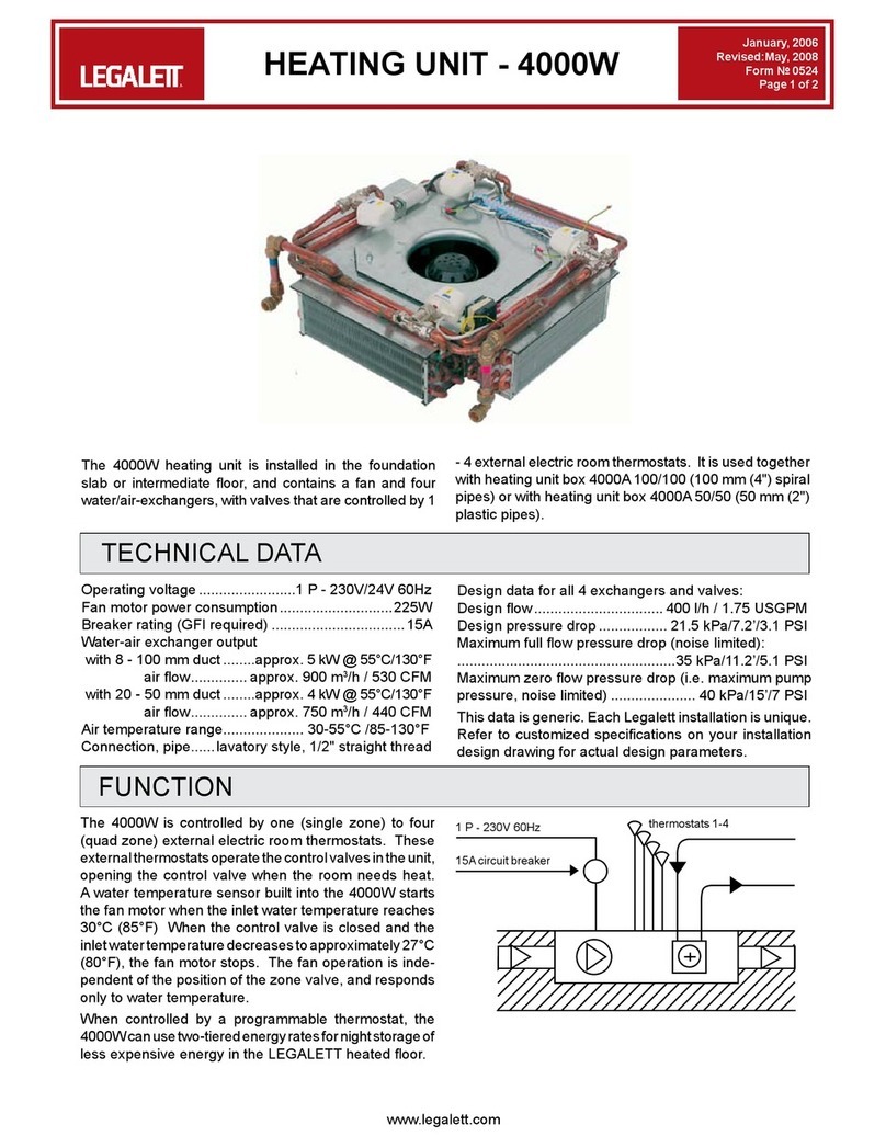 Legalett 4000W manual