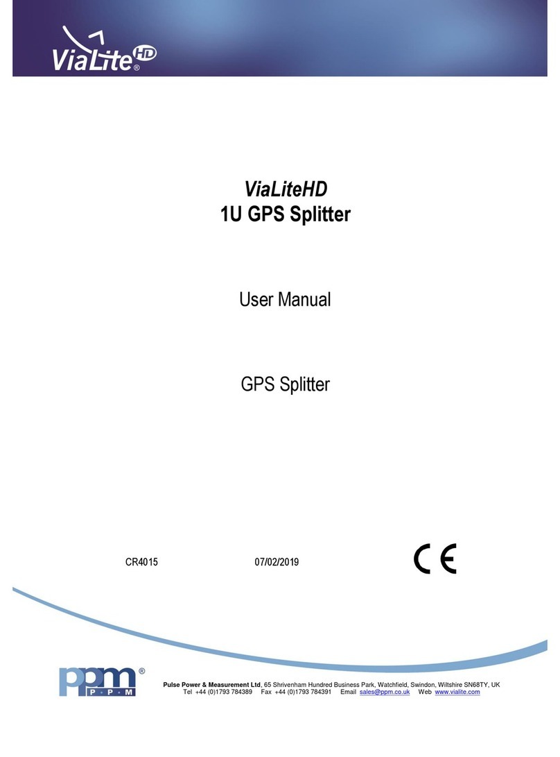 PPM ViaLiteHD HRK-1C Series user manual
