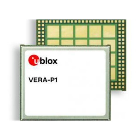 Ublox EVK-VERA-P174 User manual