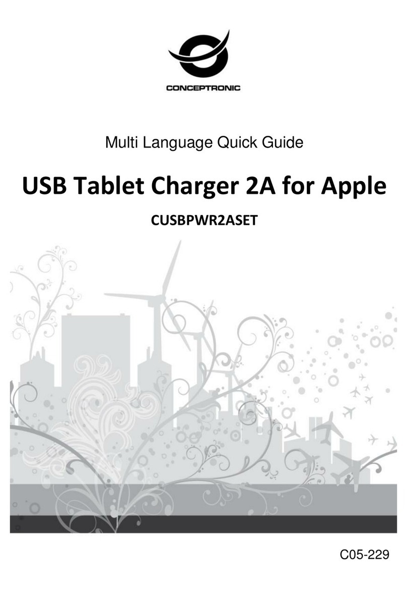 Conceptronic CUSBPWR2ASET quick guide