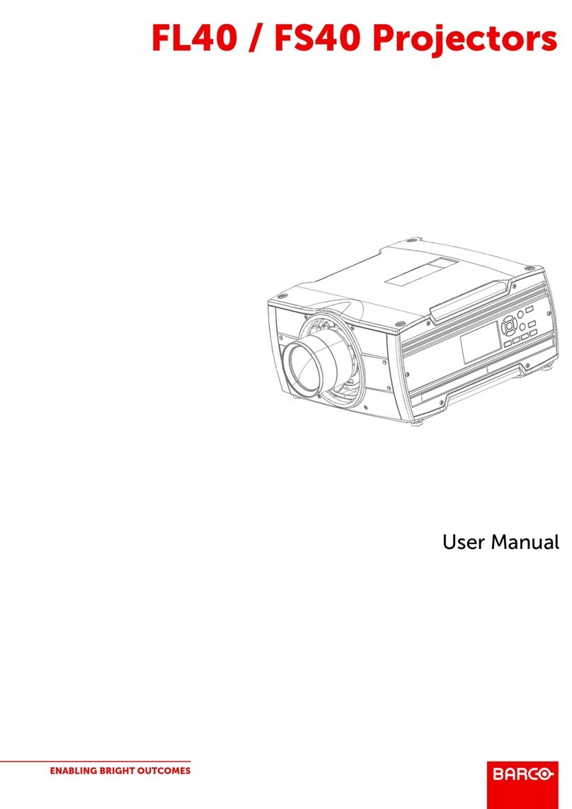 Barco FL40 series User manual