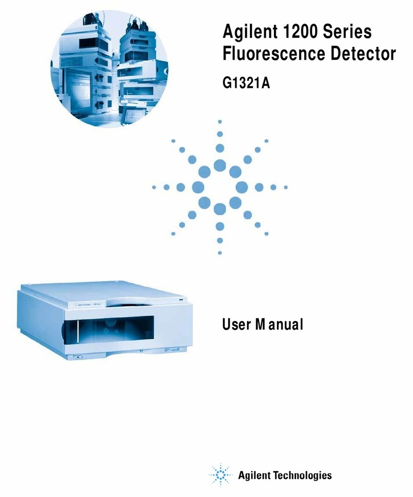 Agilent Technologies 1200 series user manual