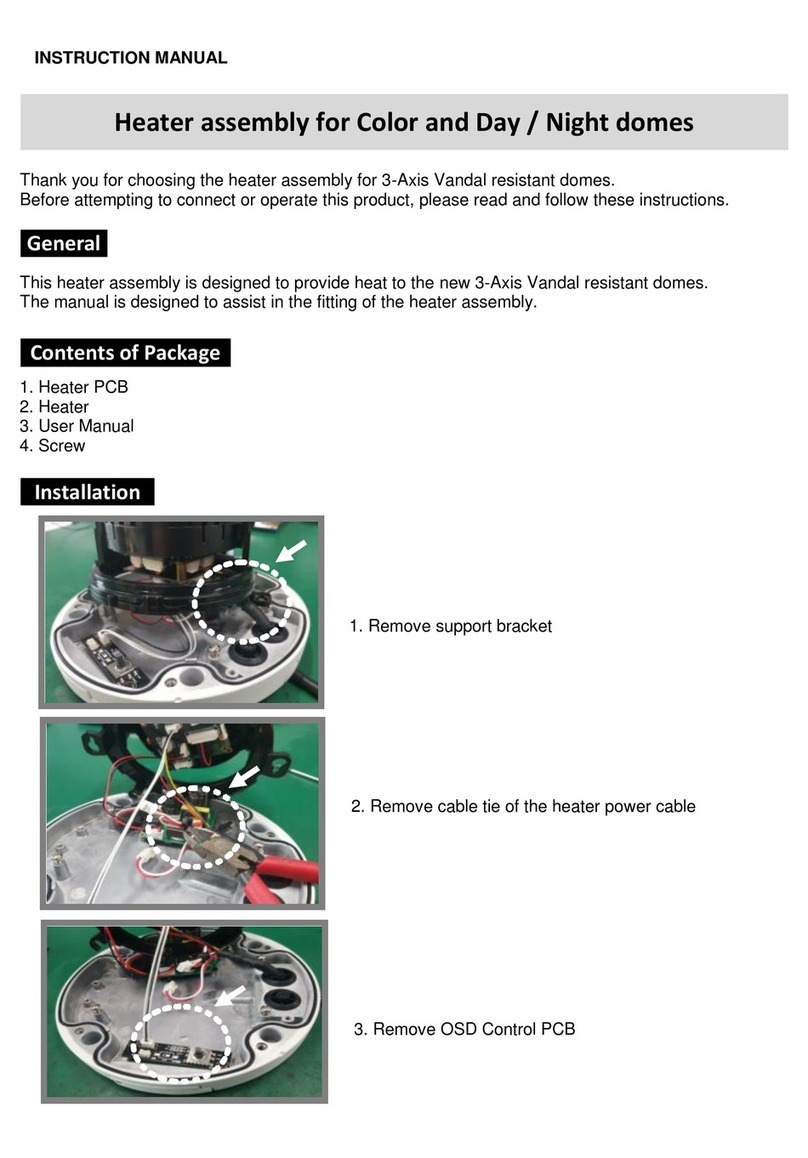 Vicon Security V670-HT202VK instruction manual Vicon Security V670-HT202VK instruction manual