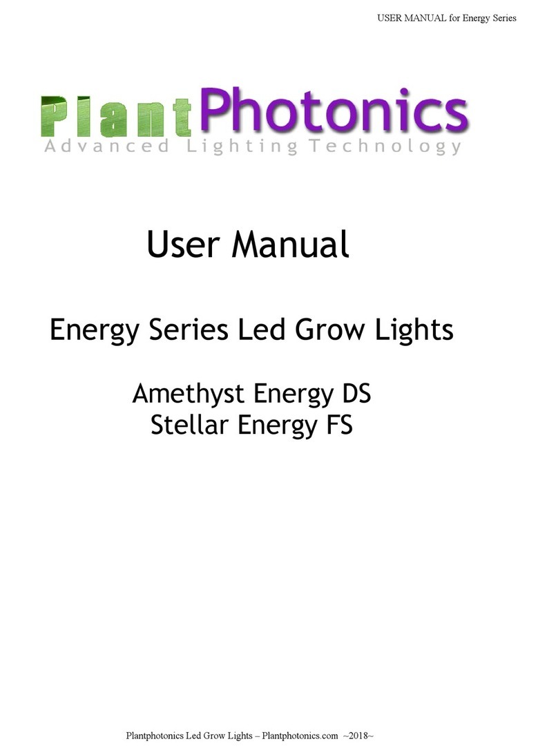 Plant Photonics Energy Series user manual