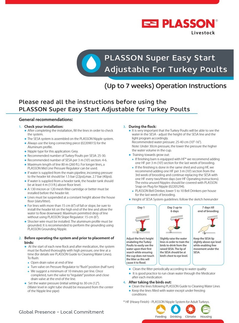 Plasson Super Easy Start Adjustable operating instructions Plasson Super Easy Start Adjustable operating instructions