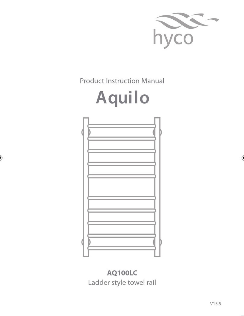 Hyco Aquilo AQ100LC Product instruction manual