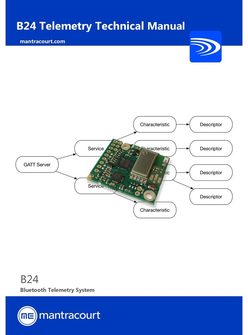 Mantracourt B24 Technical manual