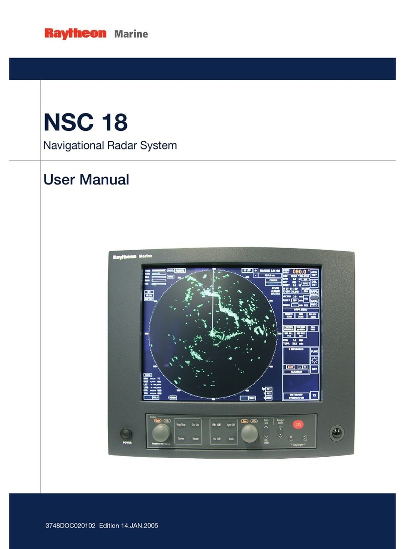 Raytheon NSC 18 User manual Raytheon NSC 18 User manual