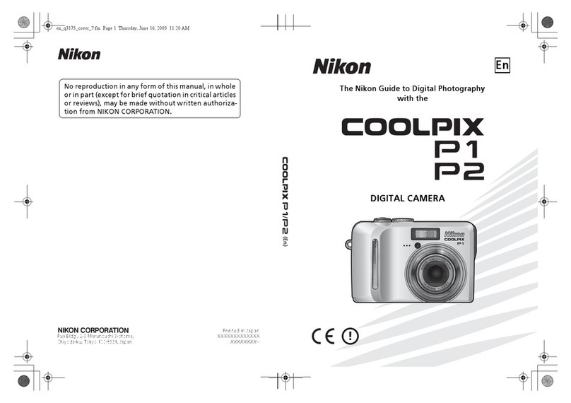Nikon Coolpix P1 User manual