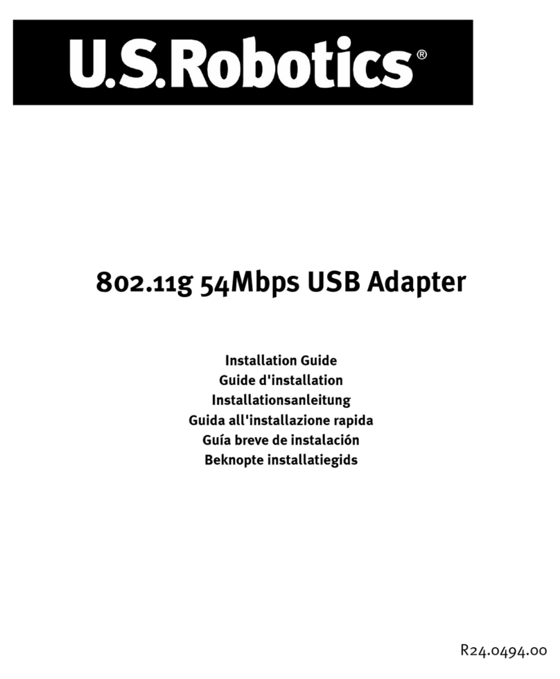 US Robotics USR5422 User manual