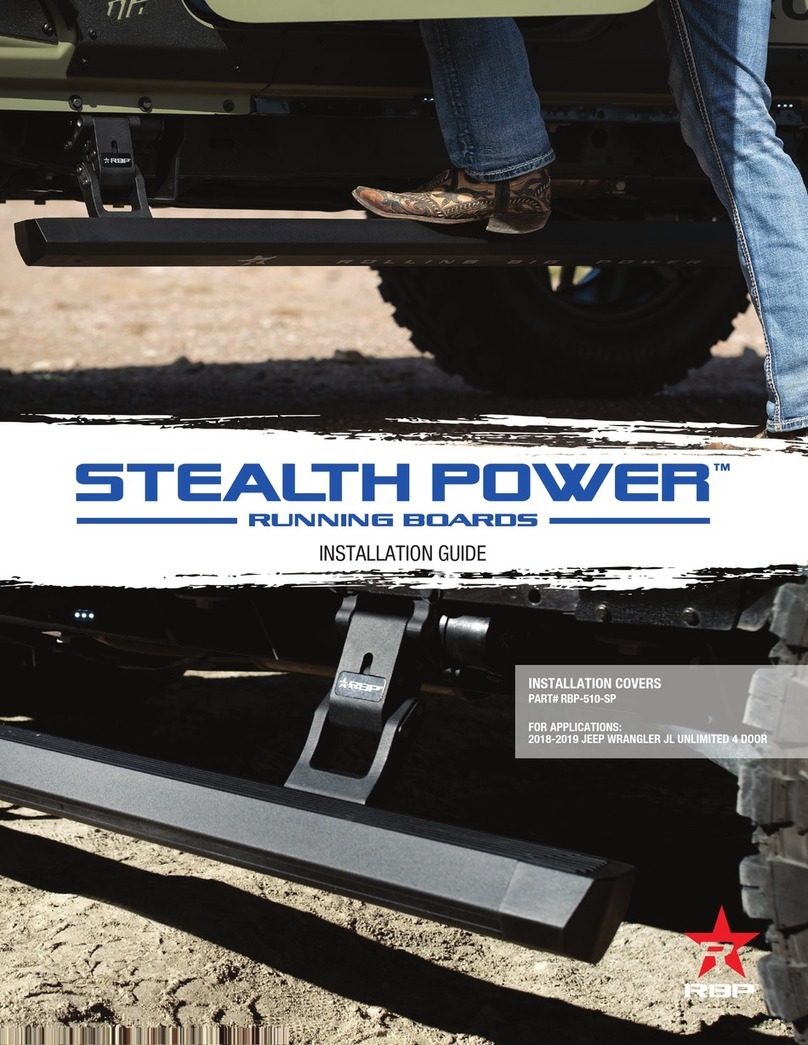 RBP Stealth Power RBP-510-SP User manual