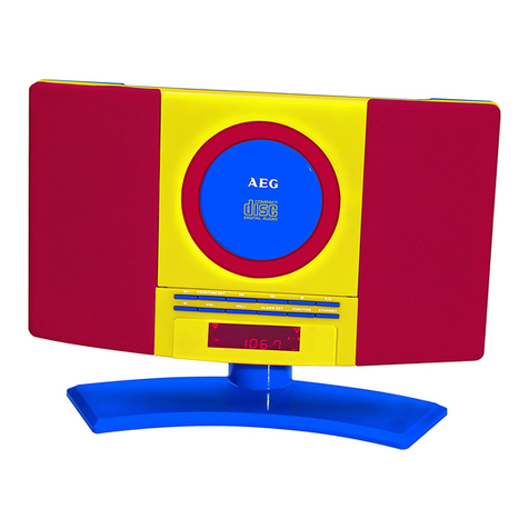 AEG MC 4464 CD/MP3 User manual AEG MC 4464 CD/MP3 User manual