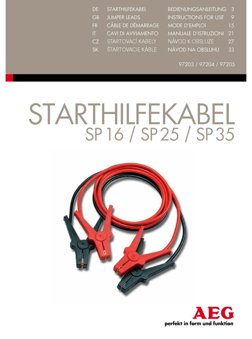 AEG SP 16 Instructions for use
