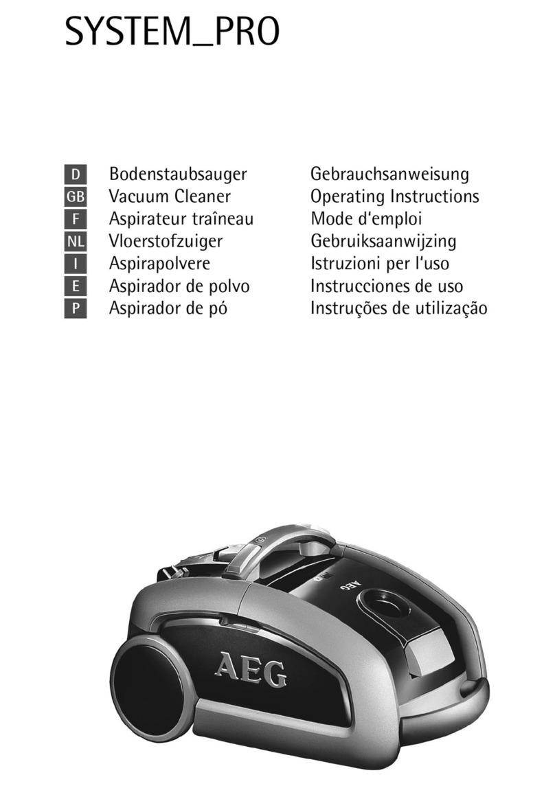 AEG PRO User manual