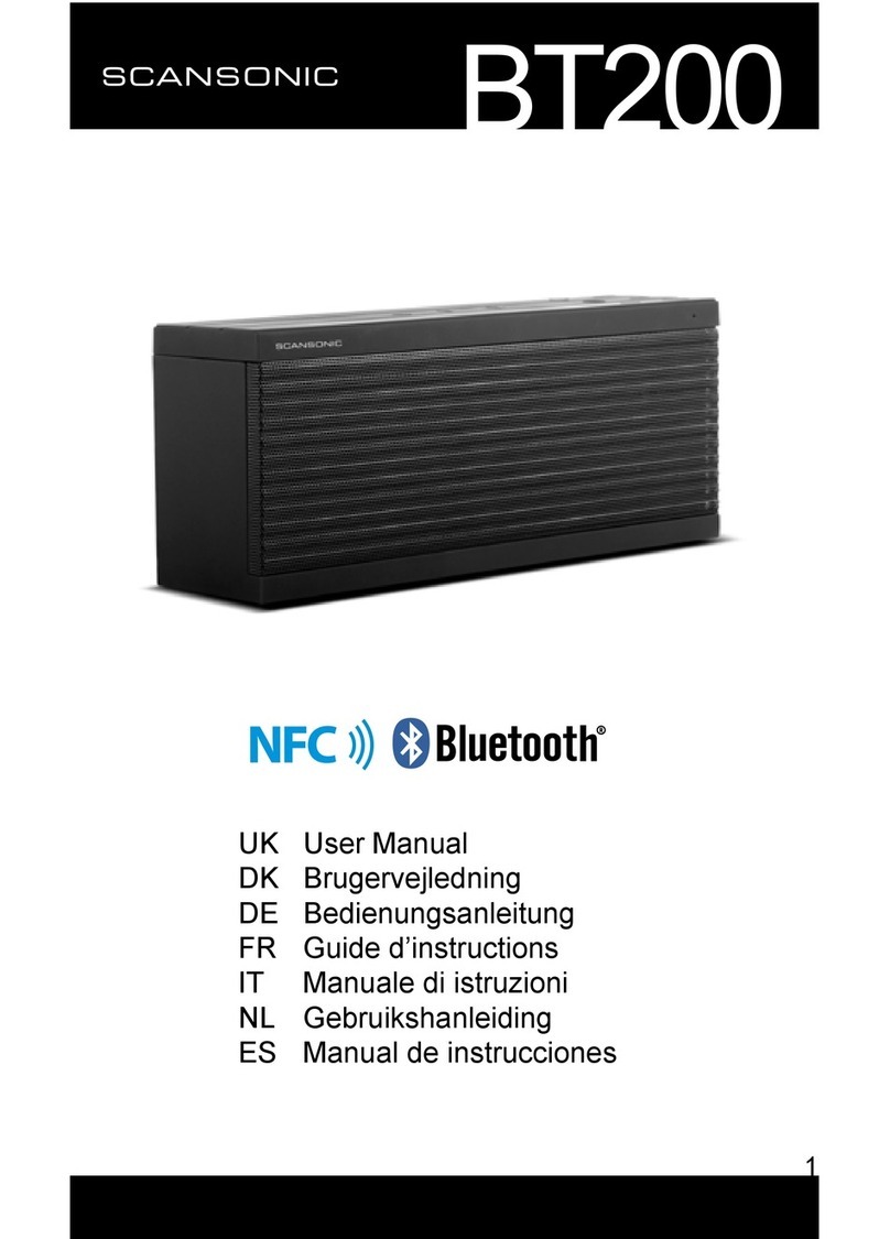 Scansonic BT200 user manual