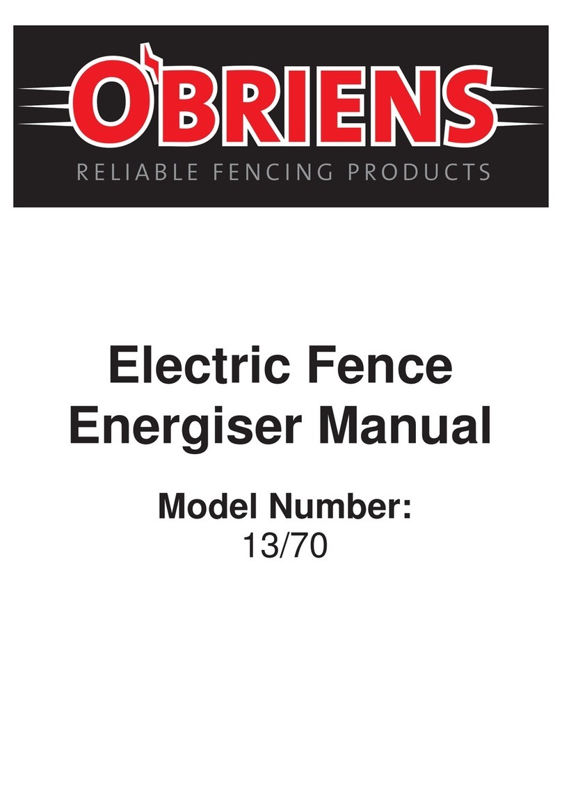 O'Briens 13/70 User manual