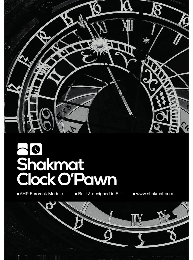 Shakmat Clock O’Pawn manual