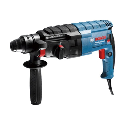Bosch GBH 2-24 RE Professional User manual