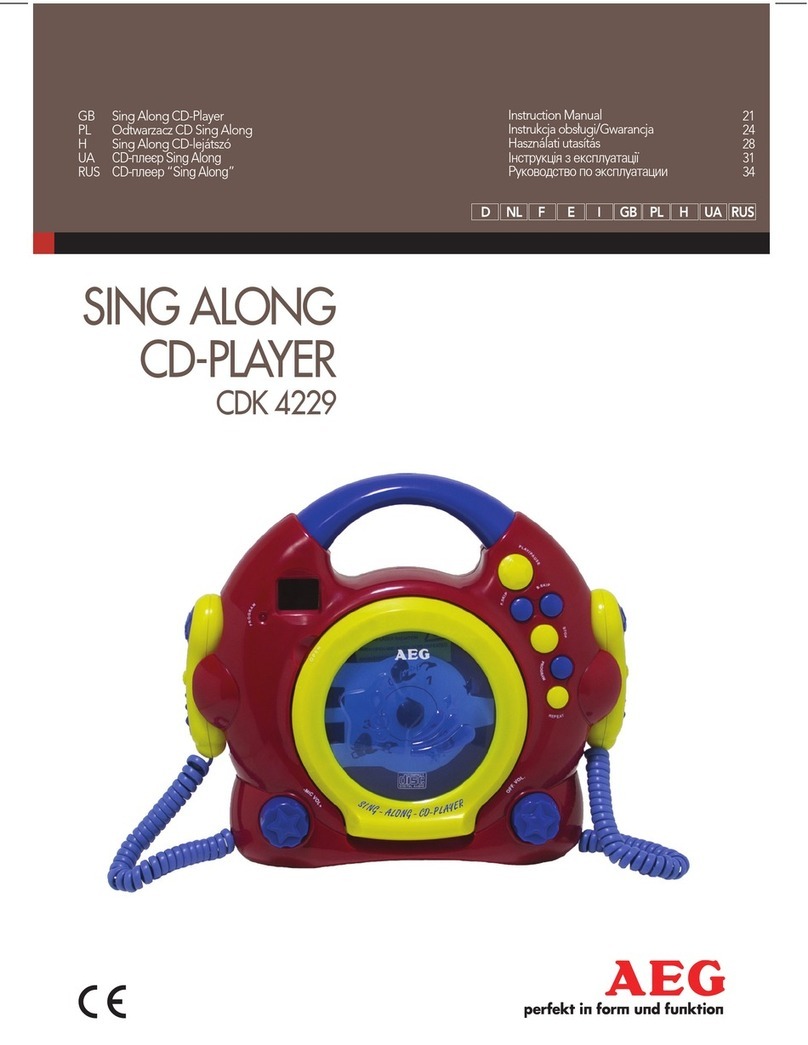 AEG CDK 4229 instruction manual