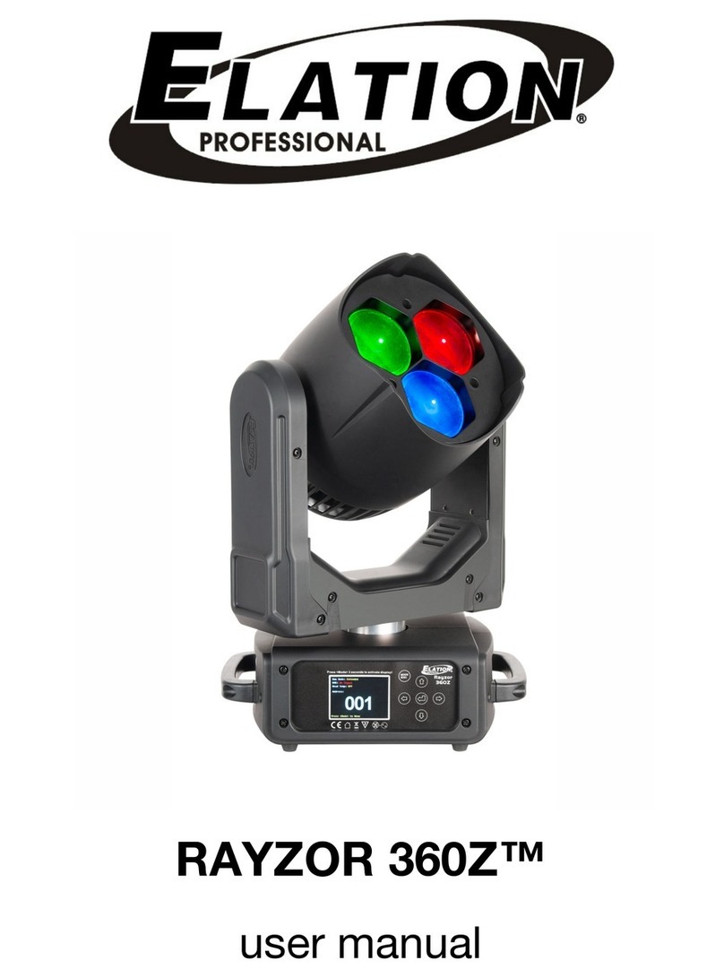 Elation RAYZOR 360Z user manual