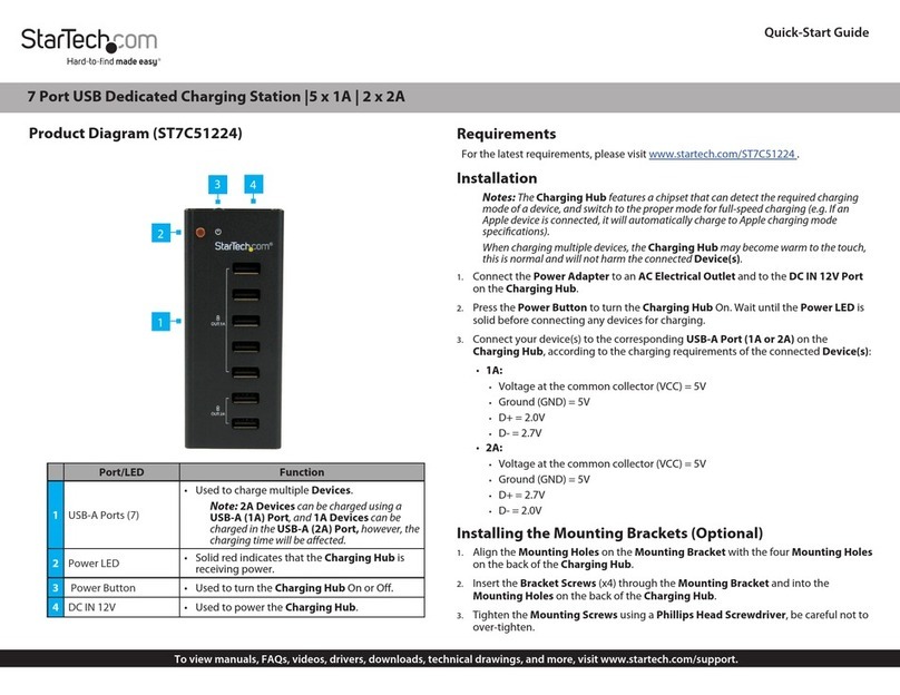 StarTech.com ST7C51224 quick start guide