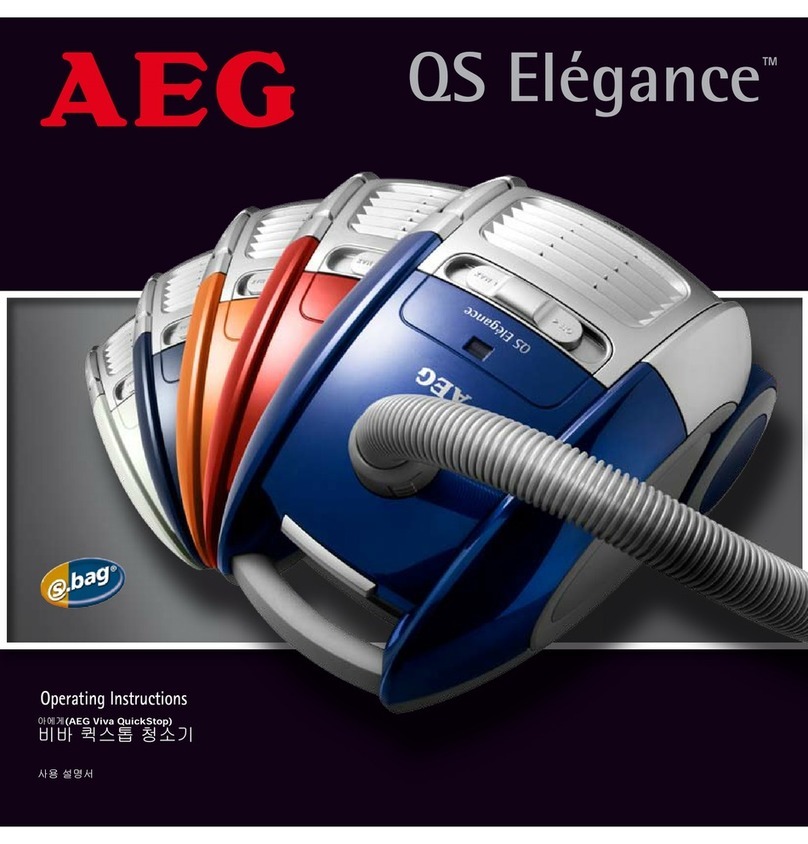 AEG QS Elegance User manual AEG QS Elegance User manual