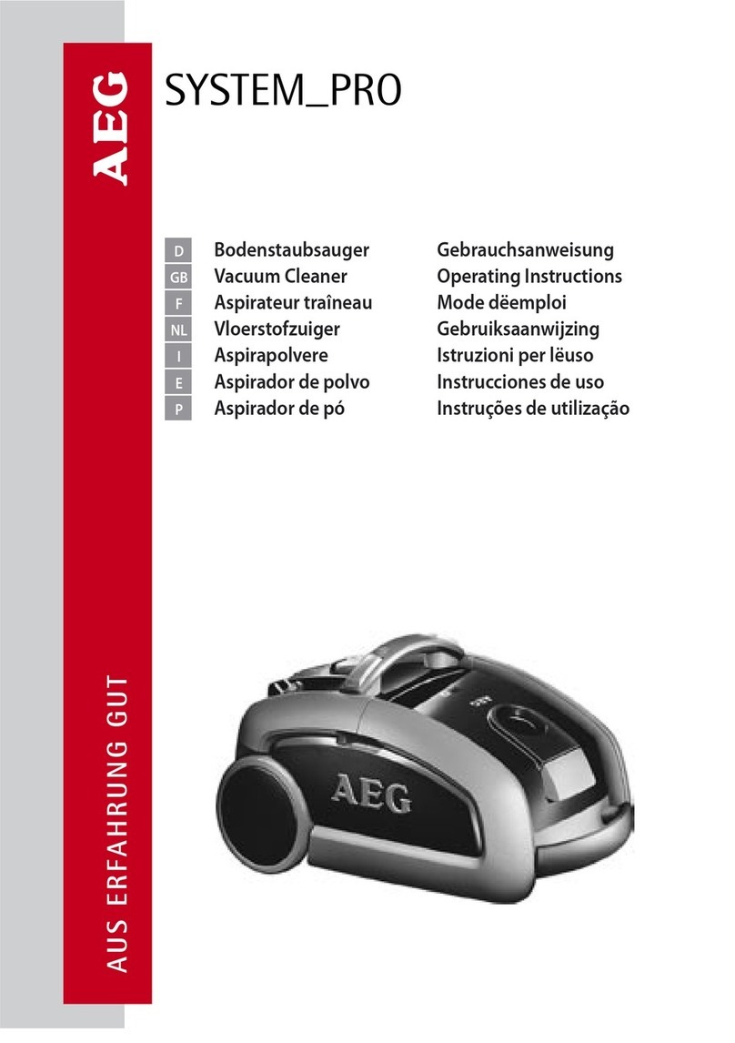 AEG PRO User manual AEG PRO User manual